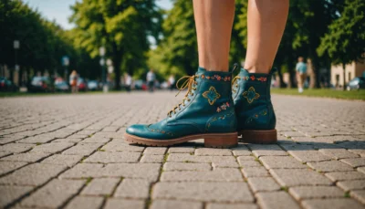 Les chaussures brodées et bottines fourrées : confort et style pour l&rsquo;été fraîche