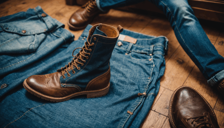 Les origines du denim et des bottines vintage : un voyage nostalgique
